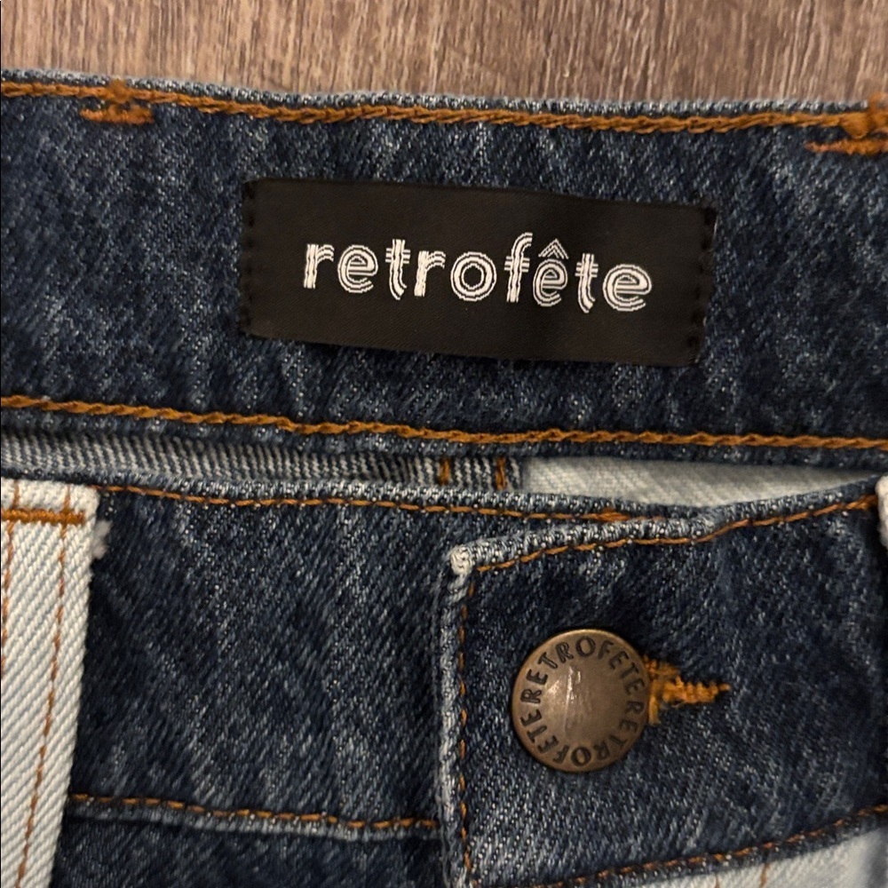 Retrofete Rikki Patchwork Jeans - Picture 4 of 6